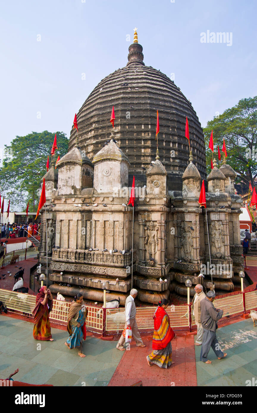 Kamakhya Temple with Nilachal hill backdrop